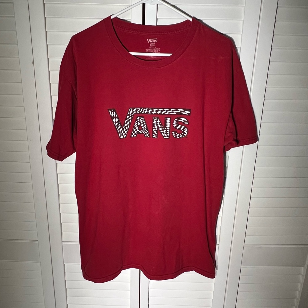 Checkered Vans Tee